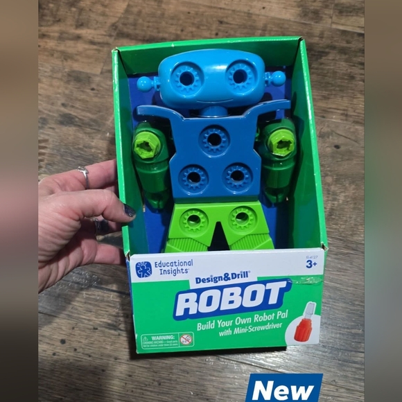 Source Unknown Other - New 🔥 Design & drill robot toy
